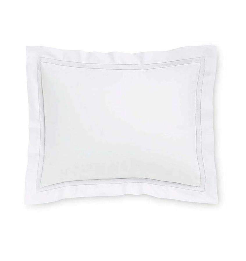 Shams Finna Sham by Sferra Boudoir 12x16 / White Sferra