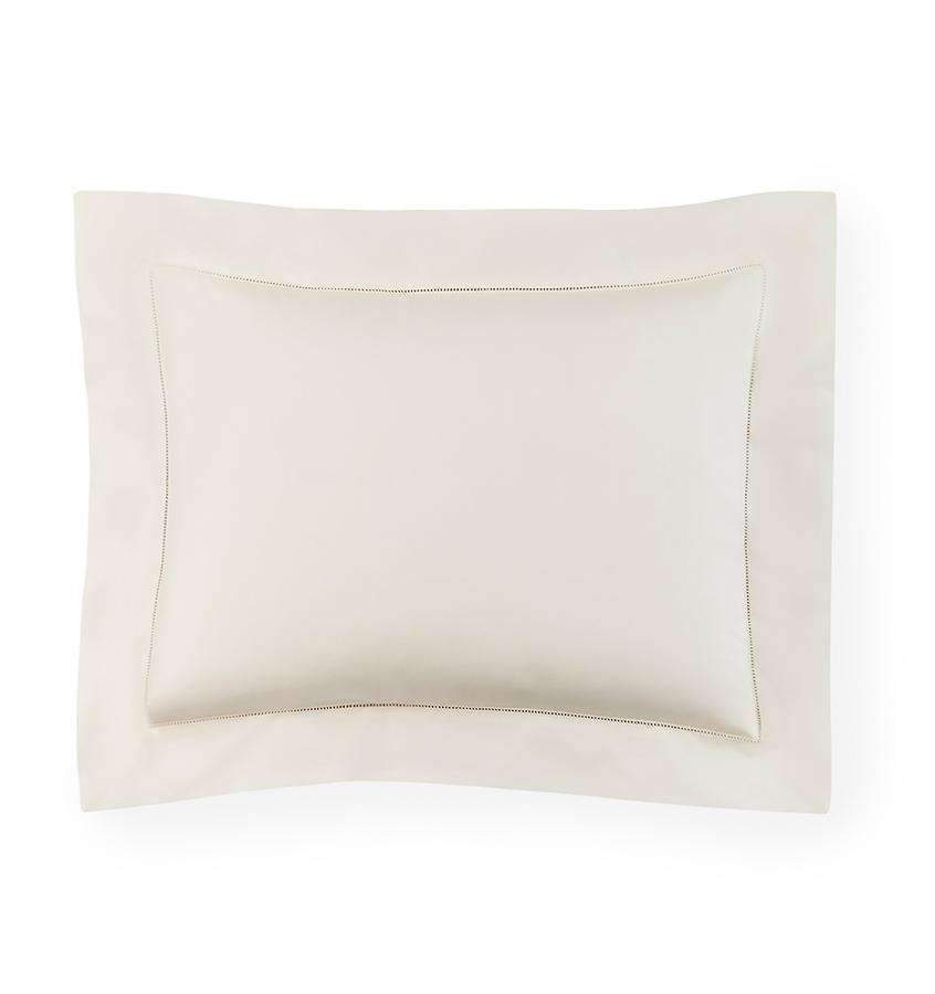 Shams Giza 45 Percale Sham by Sferra Boudoir 12x16 / Ivory Sferra