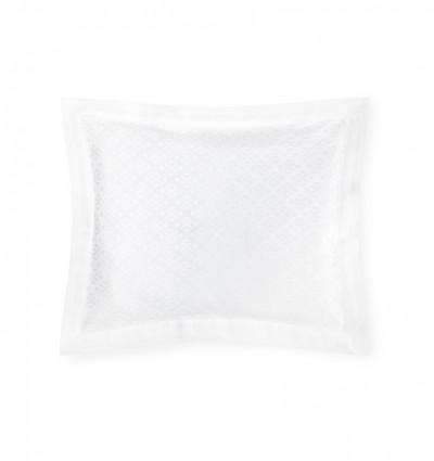 Shams Giza 45 Quattro Sham by Sferra Boudoir / White Sferra