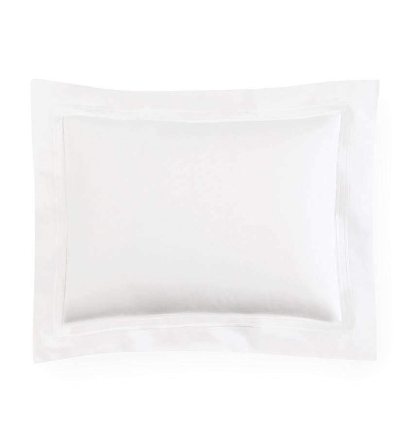 Shams Grande Hotel Sham by Sferra Boudoir 12x16 / White/White Sferra