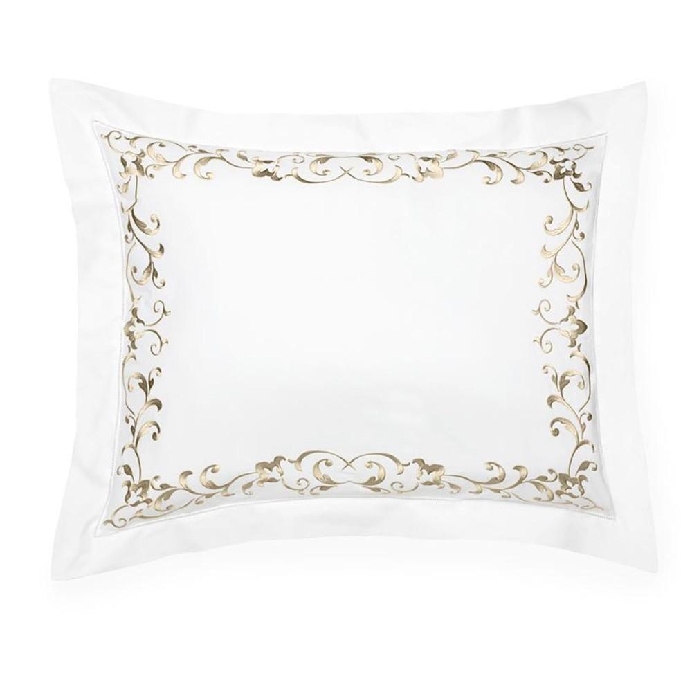 Shams Griante Sham by Sferra Boudoir / White/Oat Sferra