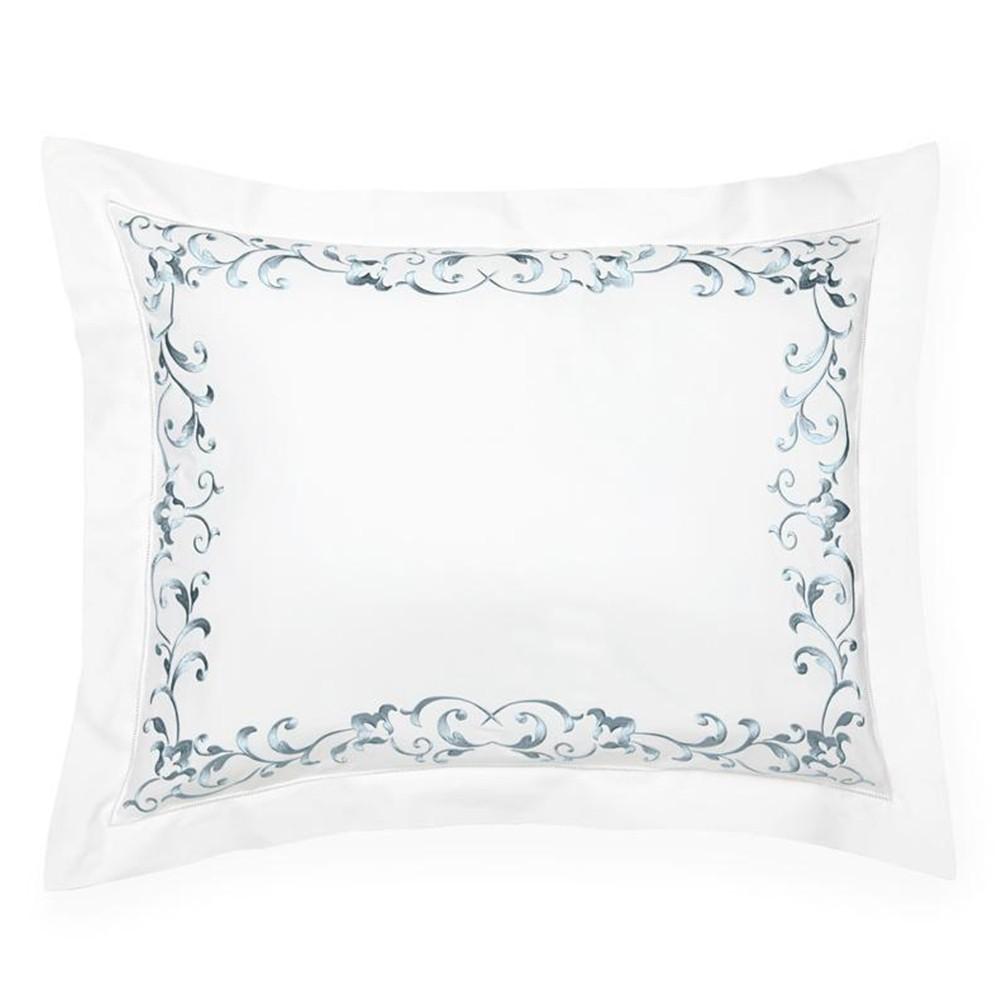 Shams Griante Sham by Sferra Boudoir / White/Storm Sferra