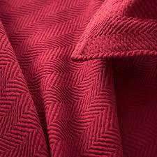Shams Herringbone Matelasse Sham by Pine Cone Hill Euro 26x26 / Claret Pine Cone Hill