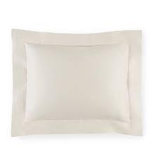 Shams Milos Sham by Sferra Boudoir 12X16 / Ivory Sferra