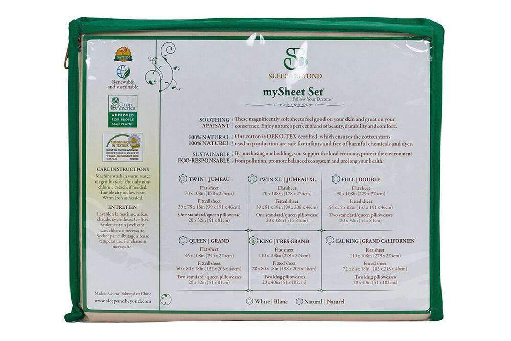 Sheet Sets mySheet Set™ by Sleep & beyond Sleep & Beyond