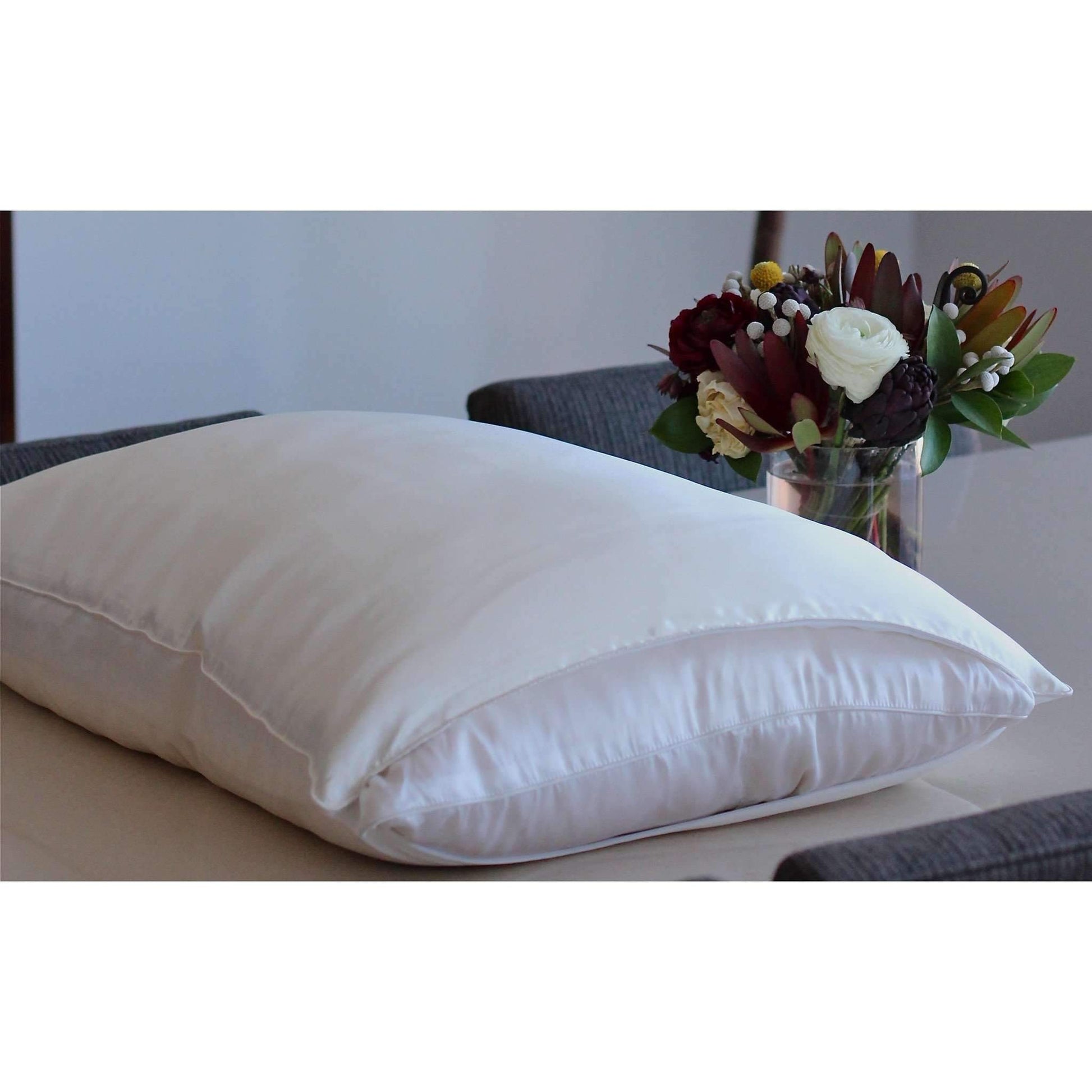 Silk Filled Silk Pillow Cases Silk Filled Pillowcase by Mari Ann Mari Ann