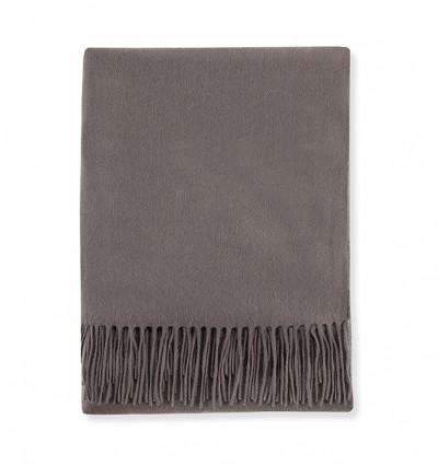 Throws Dorsey Cashmere Throw by Sferra Grey Sferra