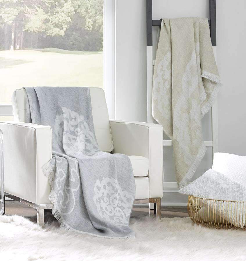 Throws Lassia Linen Throw by Sferra Sferra