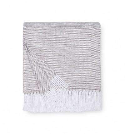 Throws Terzo Throw by Sferra Mushroom Sferra