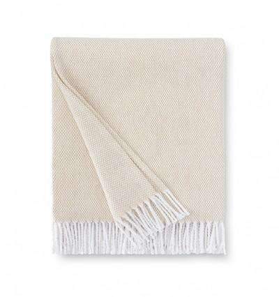 Throws Terzo Throw by Sferra Sand Sferra