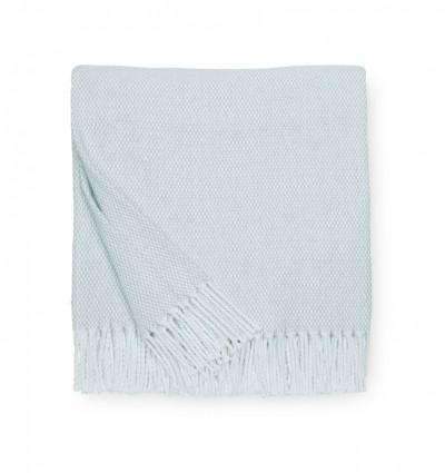 Throws Terzo Throw by Sferra Seagreen Sferra