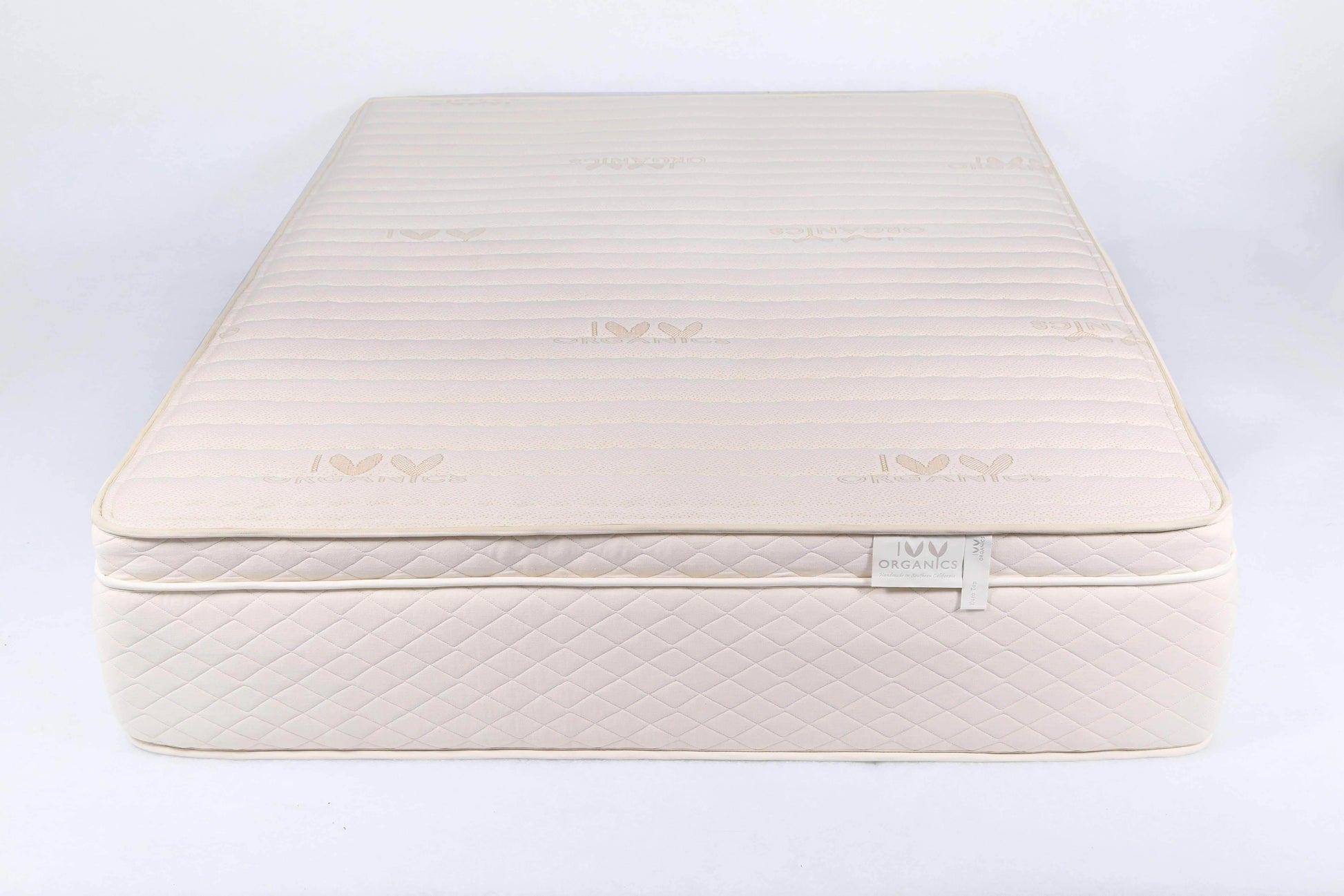 Organic Mattress Euro Plush Hybrid Organic Mattress by Ivy Organics IVY Organics