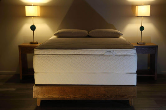 Organic Mattress Euro Plush Hybrid Organic Mattress by Ivy Organics IVY Organics