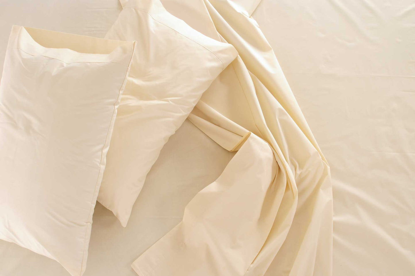 Organic Cotton Sateen Fitted Sheet by Sleep & Beyond