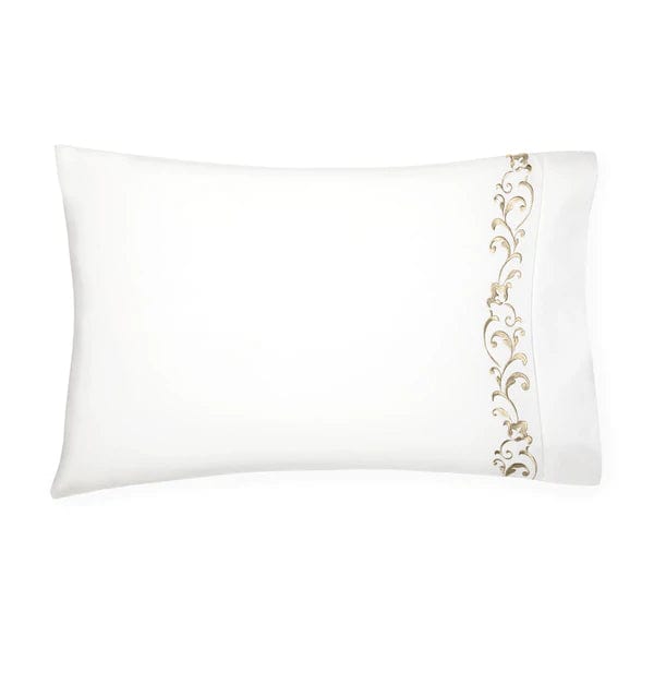 Pillowcases Griante Pillowcase Pair by Sferra Standard / White/Oat Sferra